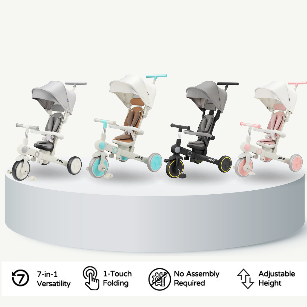 7-in-1 Baby Tricycle