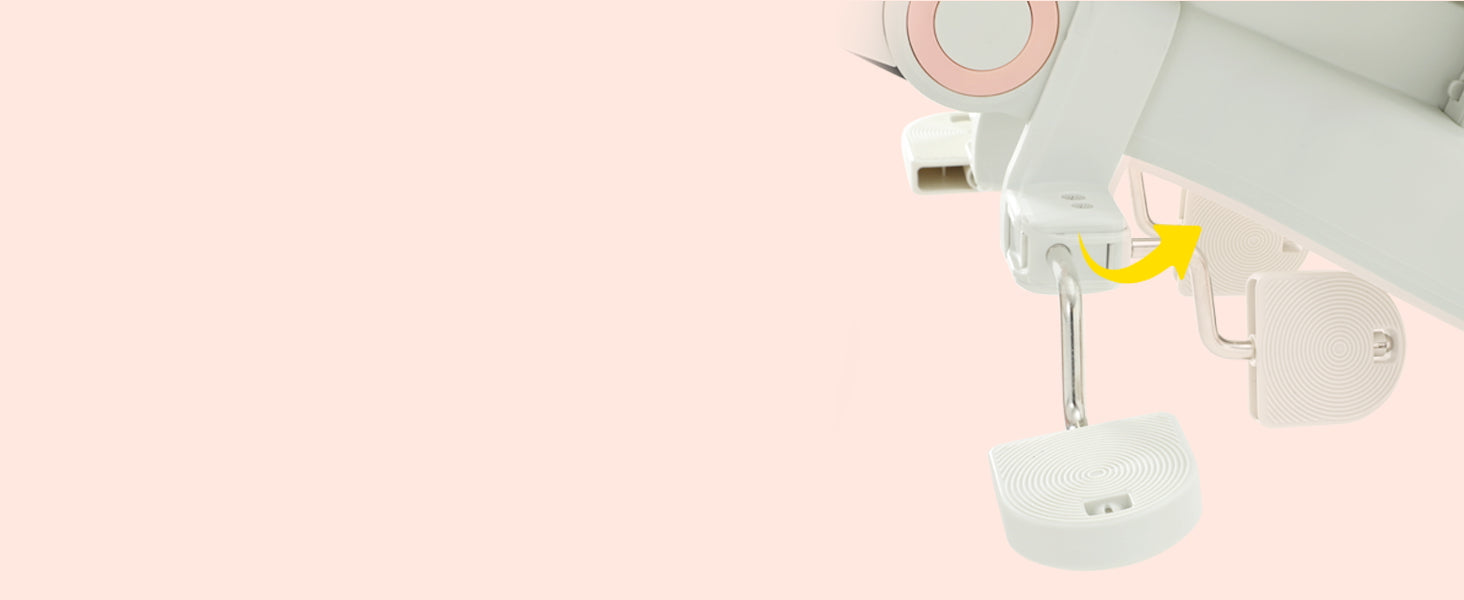 JMMD toddler tricycle footrest and pedal mode switch design