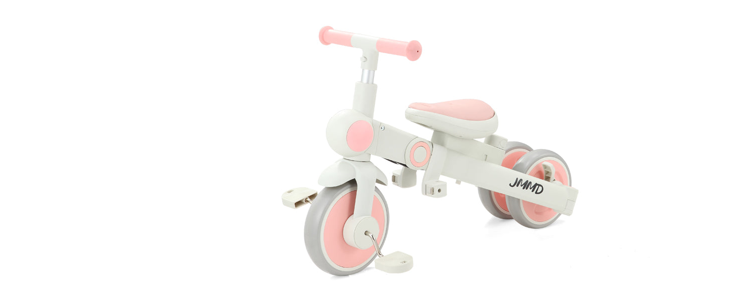 JMMD A7 pink toddler bike mode for growing children