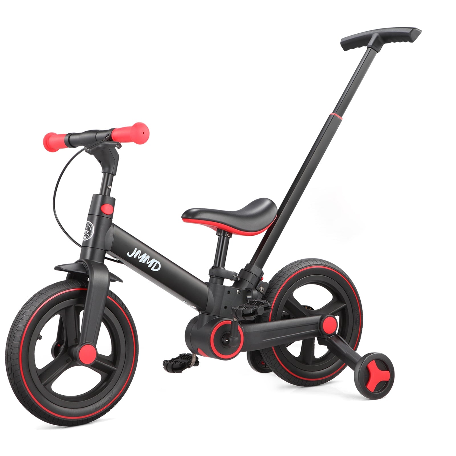 JMMD S900 bike in Black & Red included in the S900 helmet and pads bundle