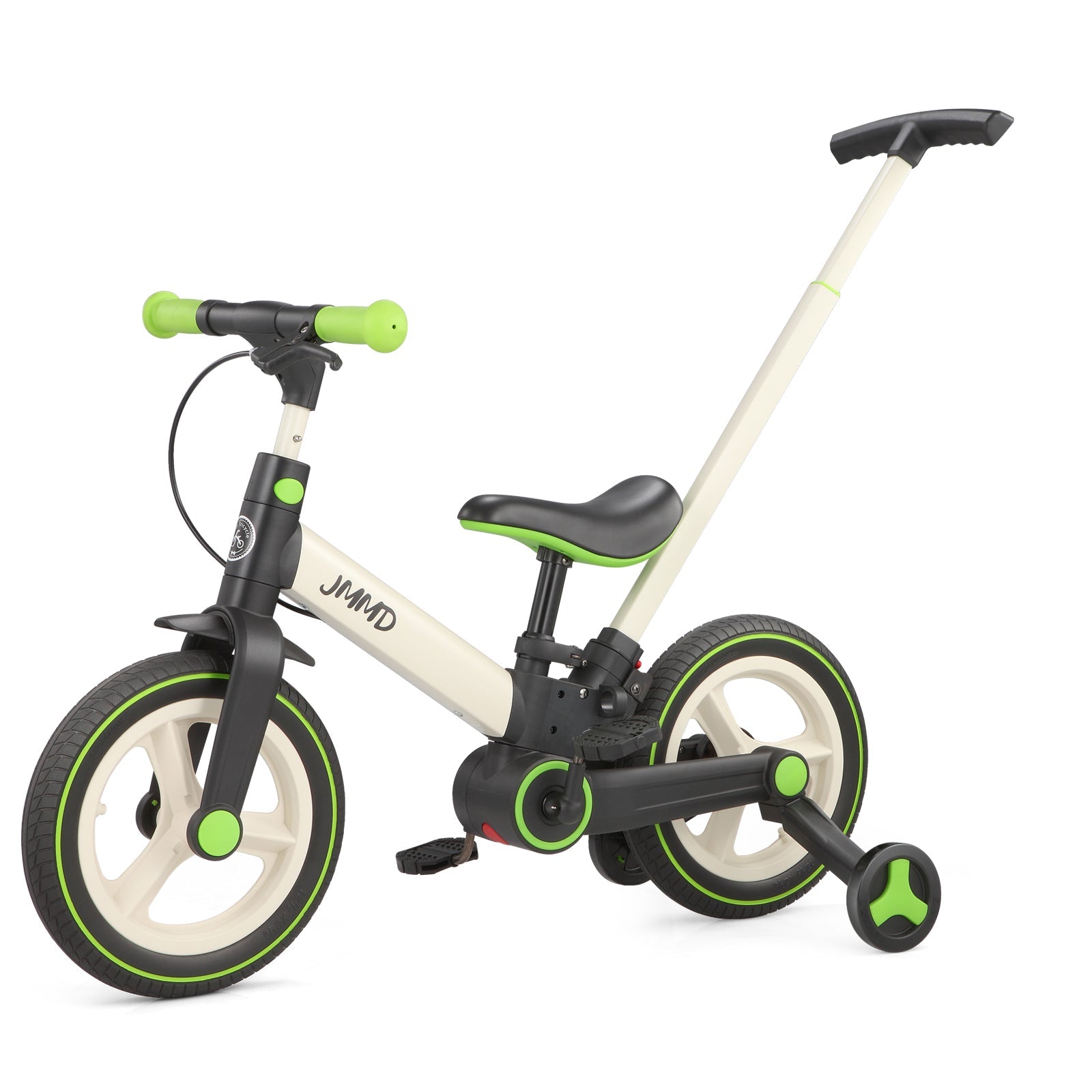 JMMD S900 bike in Cream & Lime Green included in the S900 helmet and pads bundle