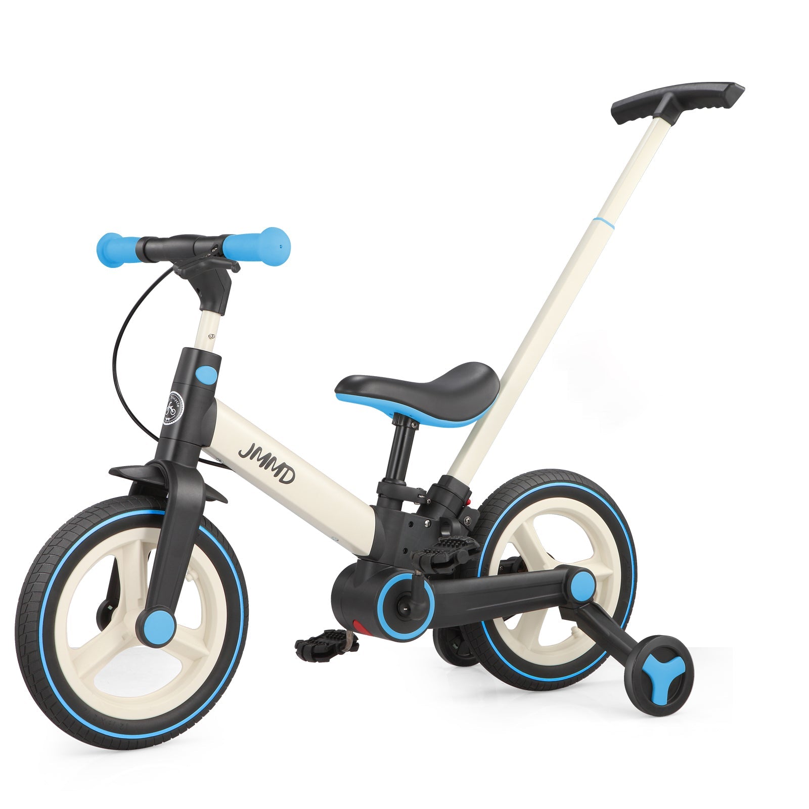 JMMD S900 bike in Cream & Sky Blue included in the S900 helmet and pads bundle