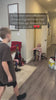 Toddler girl riding the JMMD S900 Grow-With-Me Bike indoors while a parent watches